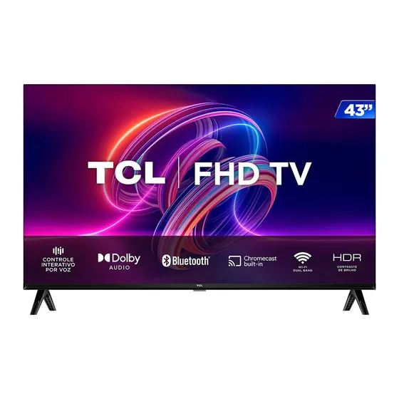 Smart TV LED TCL 43″ Full HD Android TV 43S5400A