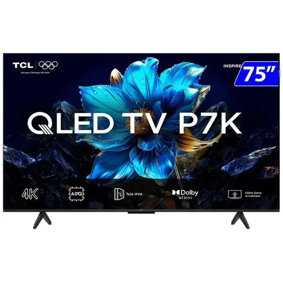 Smart TV LED TCL 75″ 4K Google TV 75P7K