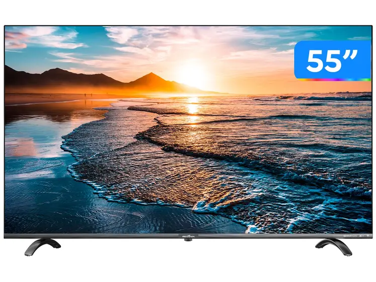 Smart TV D-LED Britania 55″ UHD BTV55Q20N5SBL