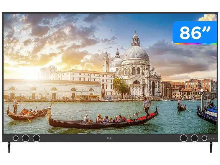 Smart TV D-LED Philco 86″ UHD Android TV PTV86P50AGSG