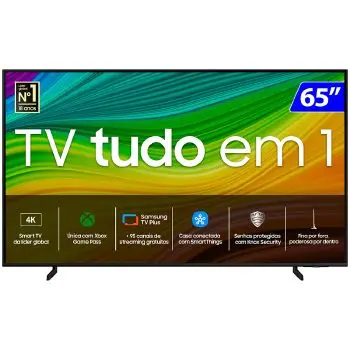 Smart TV QLED 4K Samsung 65″ com Comando de Voz QN65Q60DAGXZD