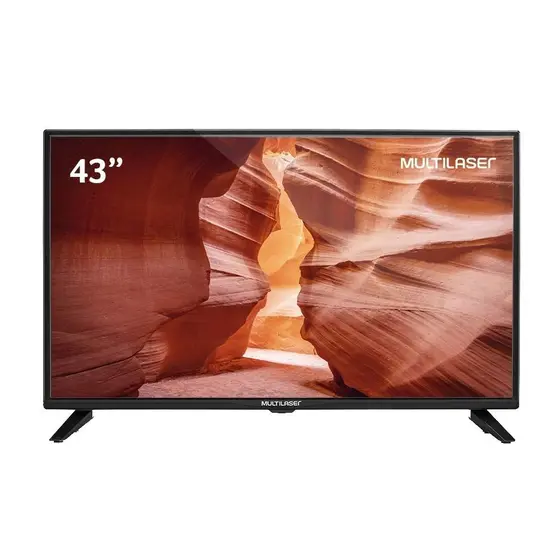 TV LED Multilaser 43″ Full HD TL018