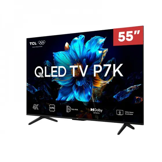 Smart TV QLED TCL 55″ 4K UHD Google Assistant 55PK7