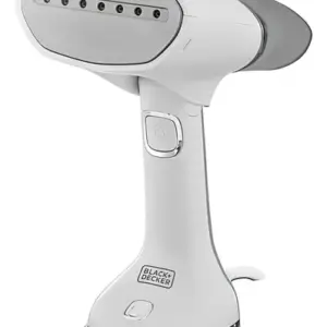 Vaporizador e Ferro de Passar Portátil 3 em 1 Black & Decker Dobrável com Antigotejamento Branco Bivolt Vaporizador e Ferro de Passar Portátil 3 em 1 Black & Decker Dobrável com Antigotejamento Branco Bivolt
