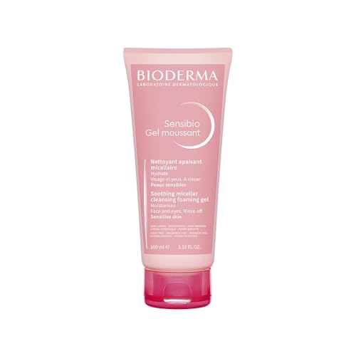 Sensibio Gel Moussant - Gel de Limpeza Micelar Calmante e Hidratante 100 Ml, Bioderma, 100 Ml