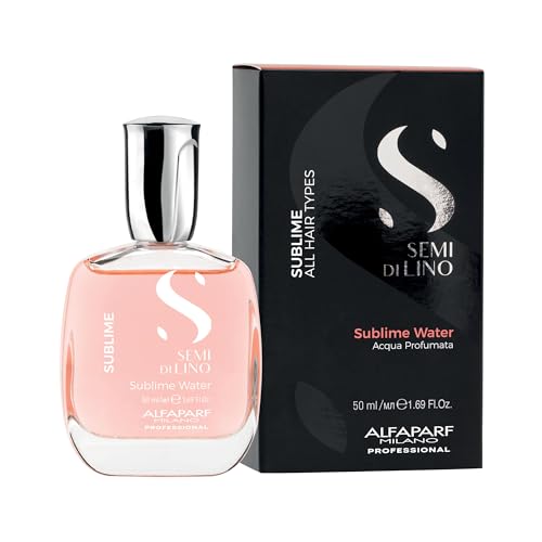 Alfaparf Milano Semi Di Lino Sublime Water - Água perfumada para cabelo e corpo – Para todos os tipos de cabelos 50ml
