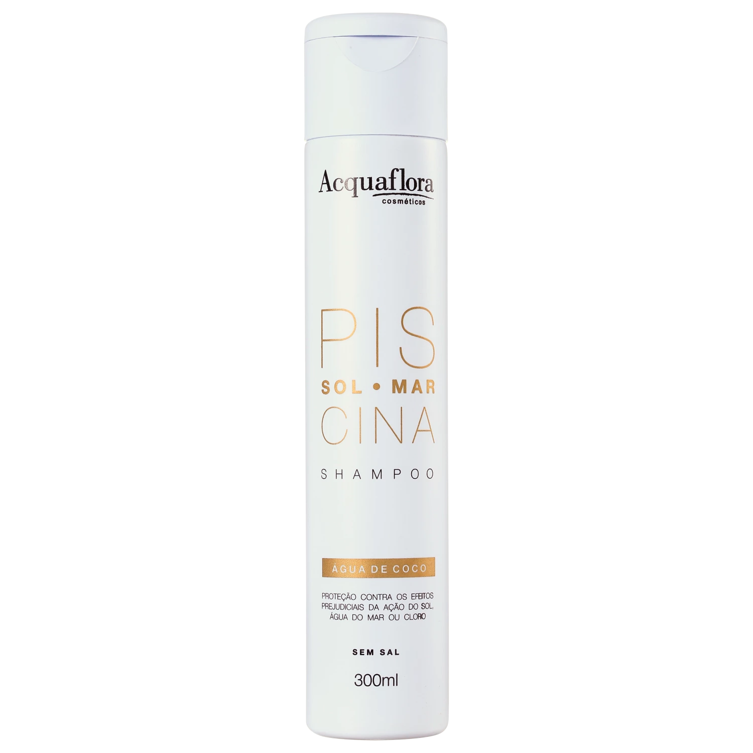 Shampoo Acquaflora Sol Mar Piscina Sem Sal 300ml