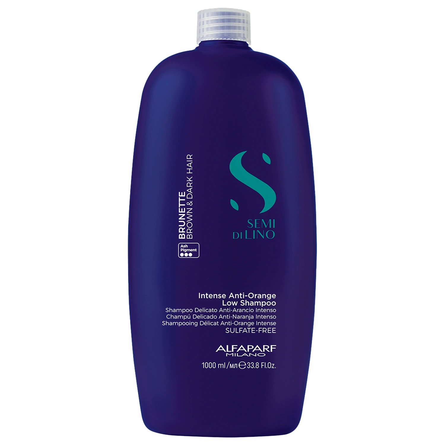 Shampoo Anti-Orange Alfaparf Milano Semi Di Lino Brunette 1L
