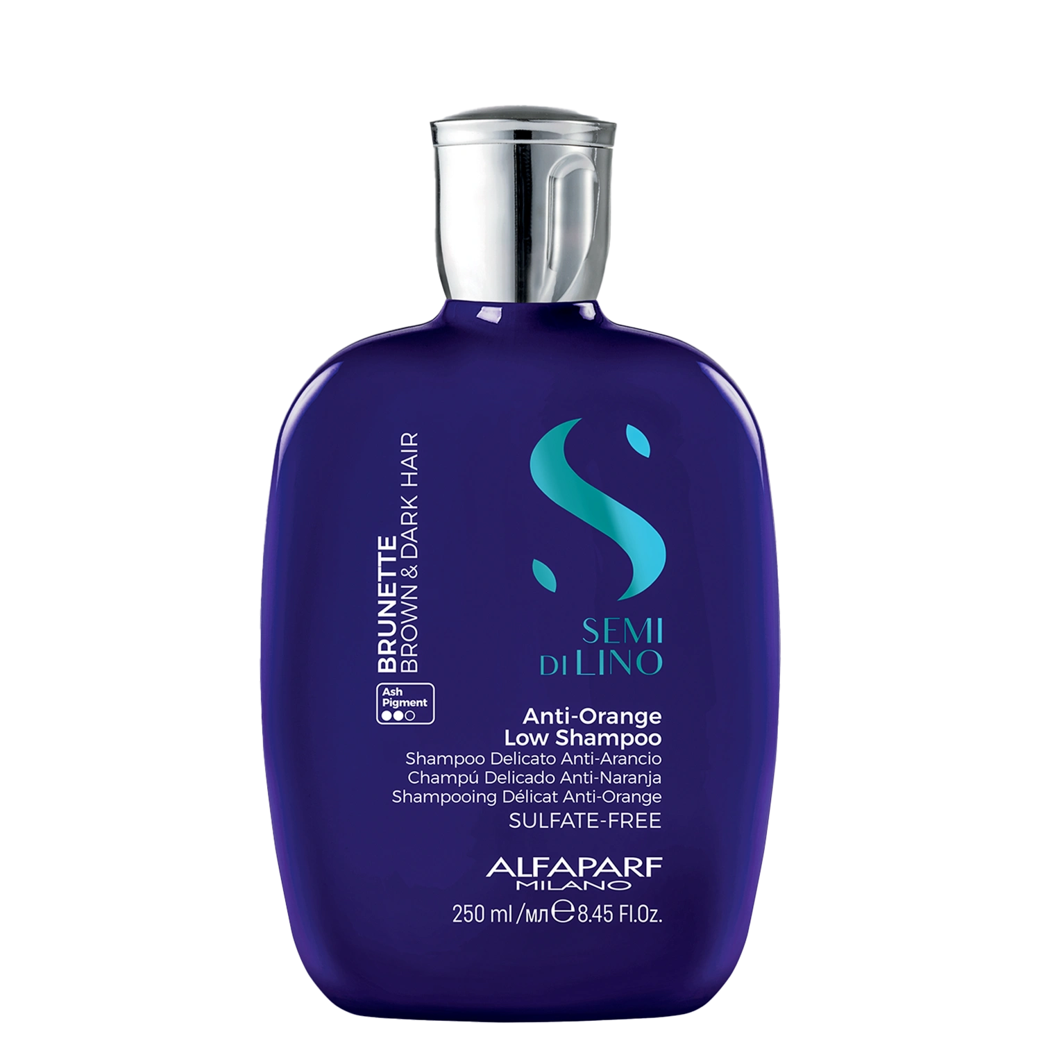Shampoo Anti-Orange Alfaparf Milano Semi Di Lino Brunette 250ml