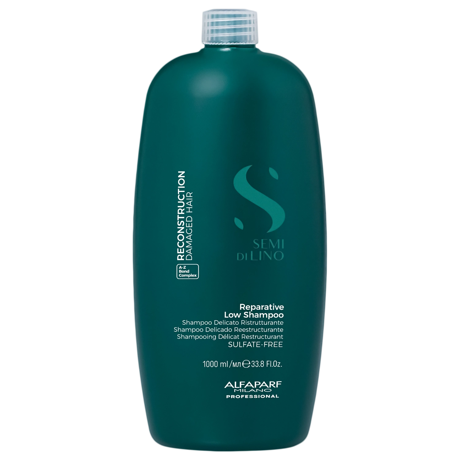 Shampoo Reparative Alfaparf Milano Semi di Lino Reconstruction Low Shampoo 1L