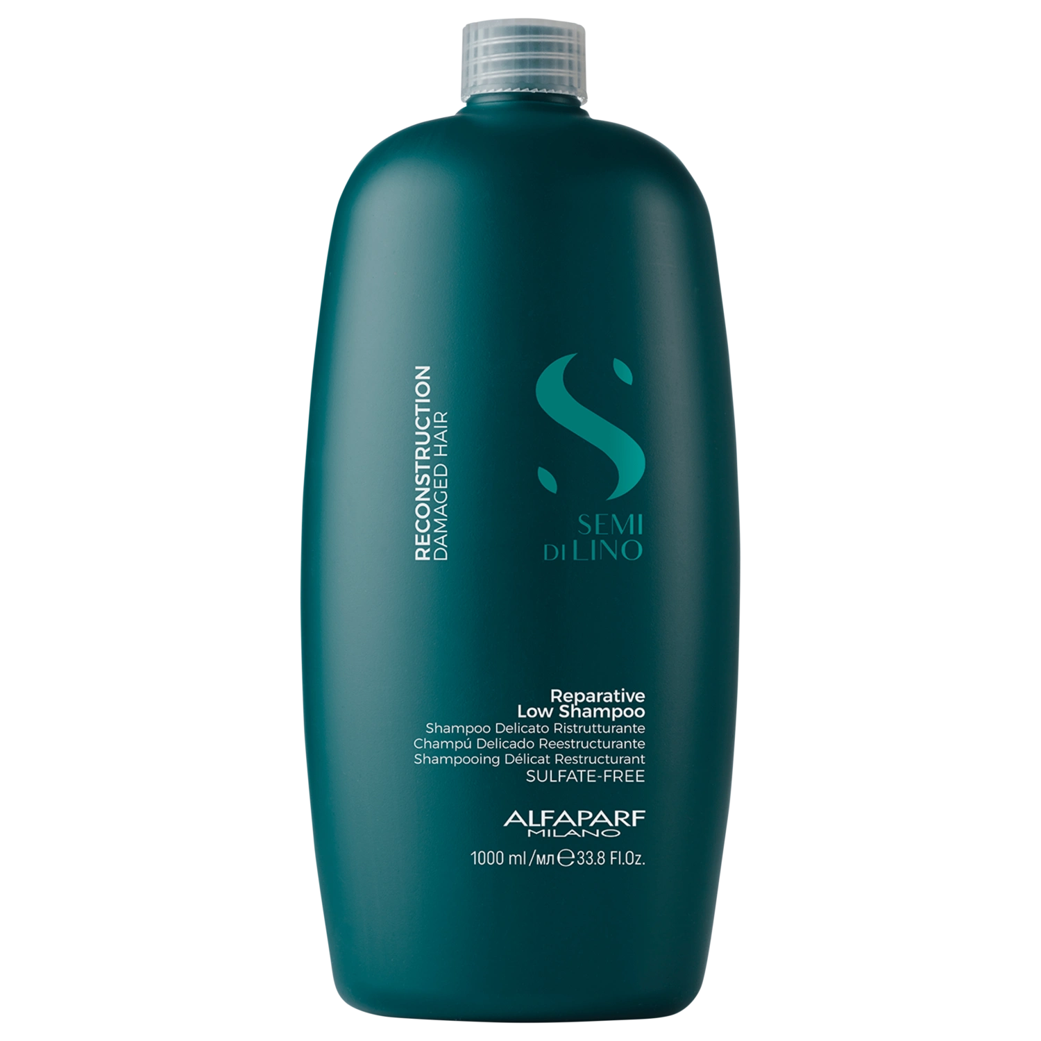 Shampoo Reparative Alfaparf Milano Semi di Lino Reconstruction Low Shampoo 1L