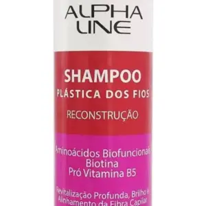 Shampoo Alpha Line Plástica dos Fios 300ml