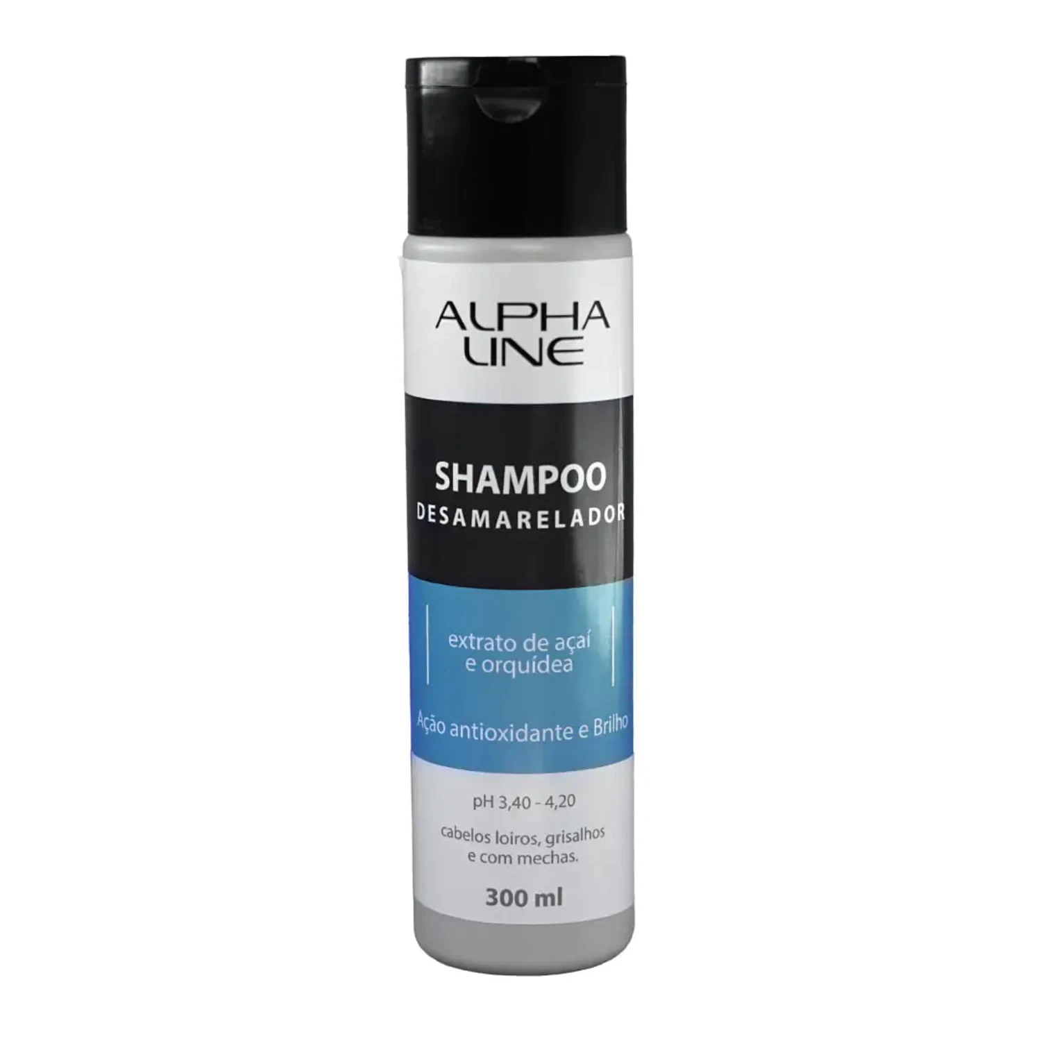 Shampoo Desamarelador Alpha Line 300ml