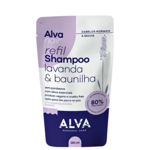 Shampoo Alva Lavanda e Baunilha Refil 250ml