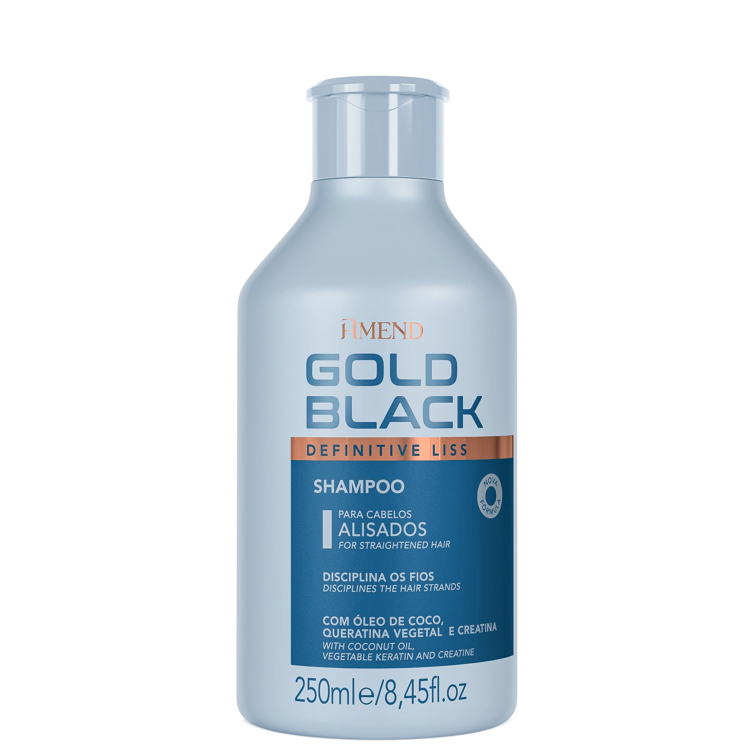 Shampoo Amend Gold Black Definitive Liss 250ml