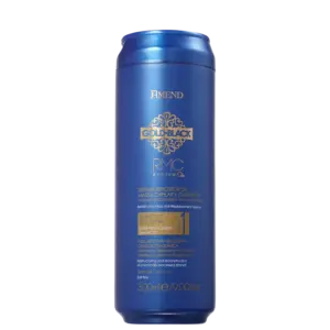 Shampoo Repositor de Massa Amend Gold Black RMC System Q+ 300ml Shampoo Repositor de Massa Amend Gold Black RMC System Q+ 300ml