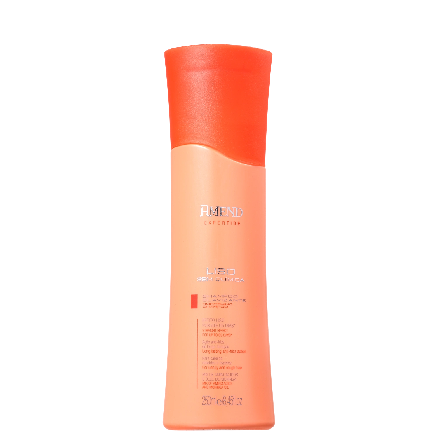Shampoo Suavizante Amend Liso Sem Química 250ml