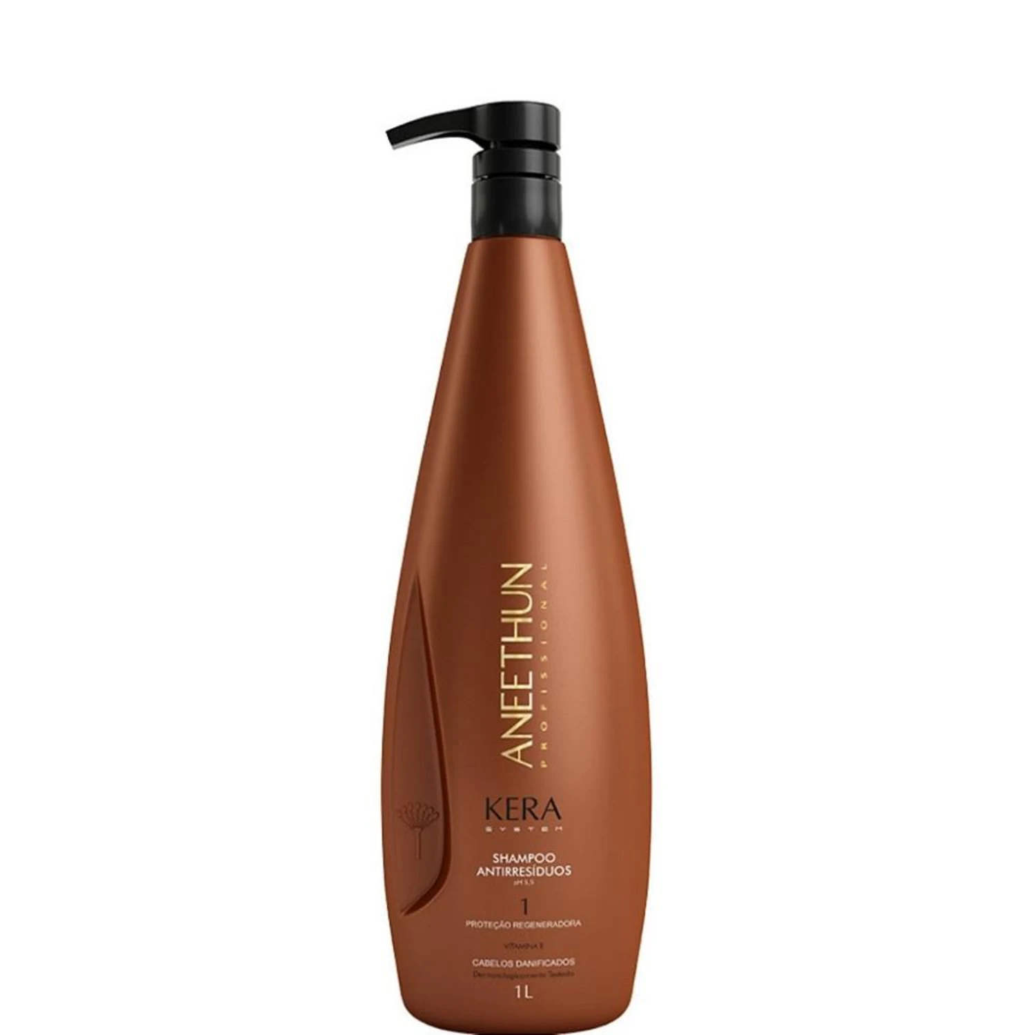 Shampoo Antirresíduos Aneethun Kera System 1L