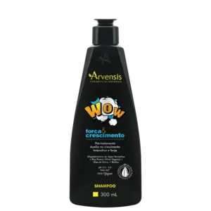 Shampoo Arvensis Cosméticos Naturais Wow Força e Crescimento 300ml