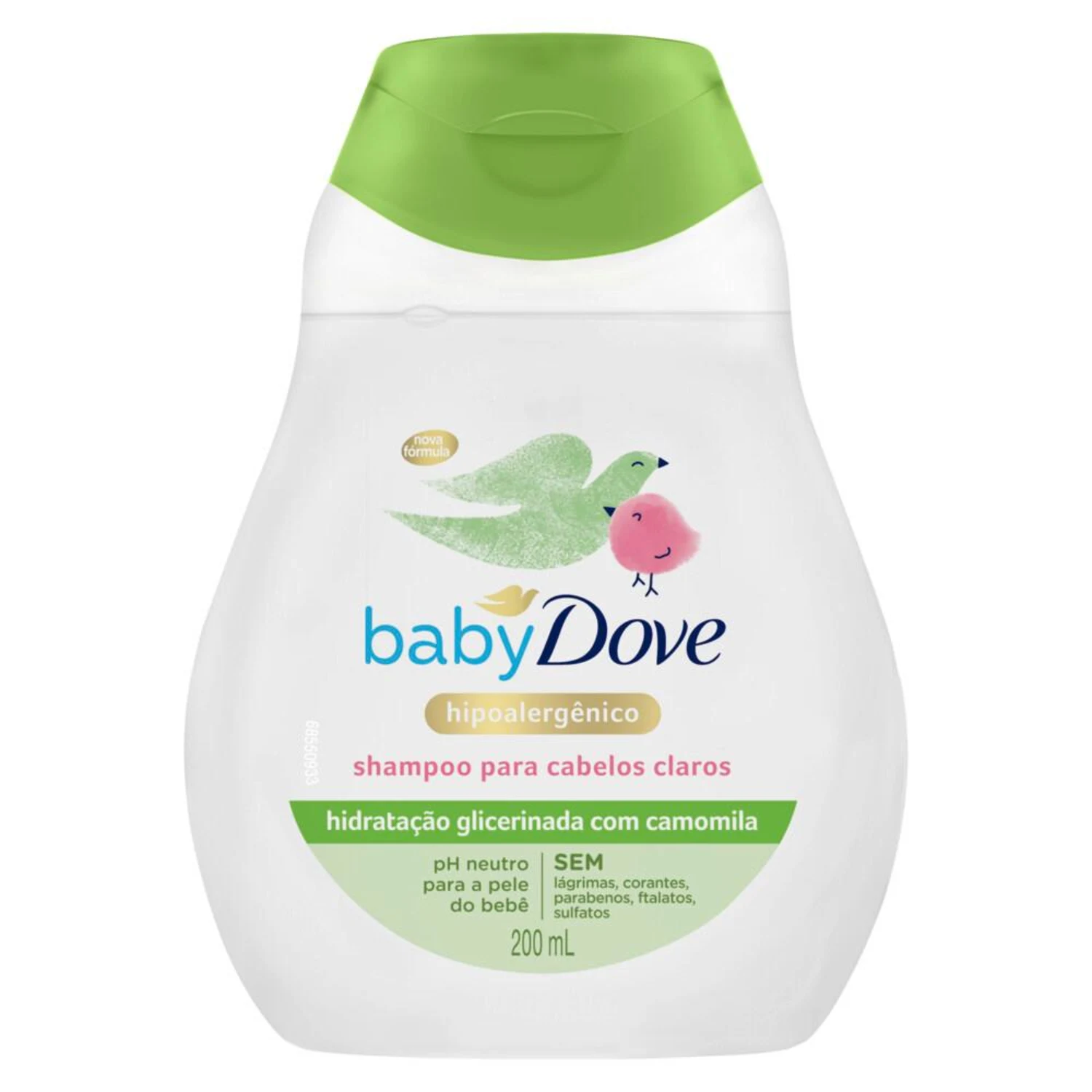 Shampoo para Cabelos Claros Dove Baby 200ml