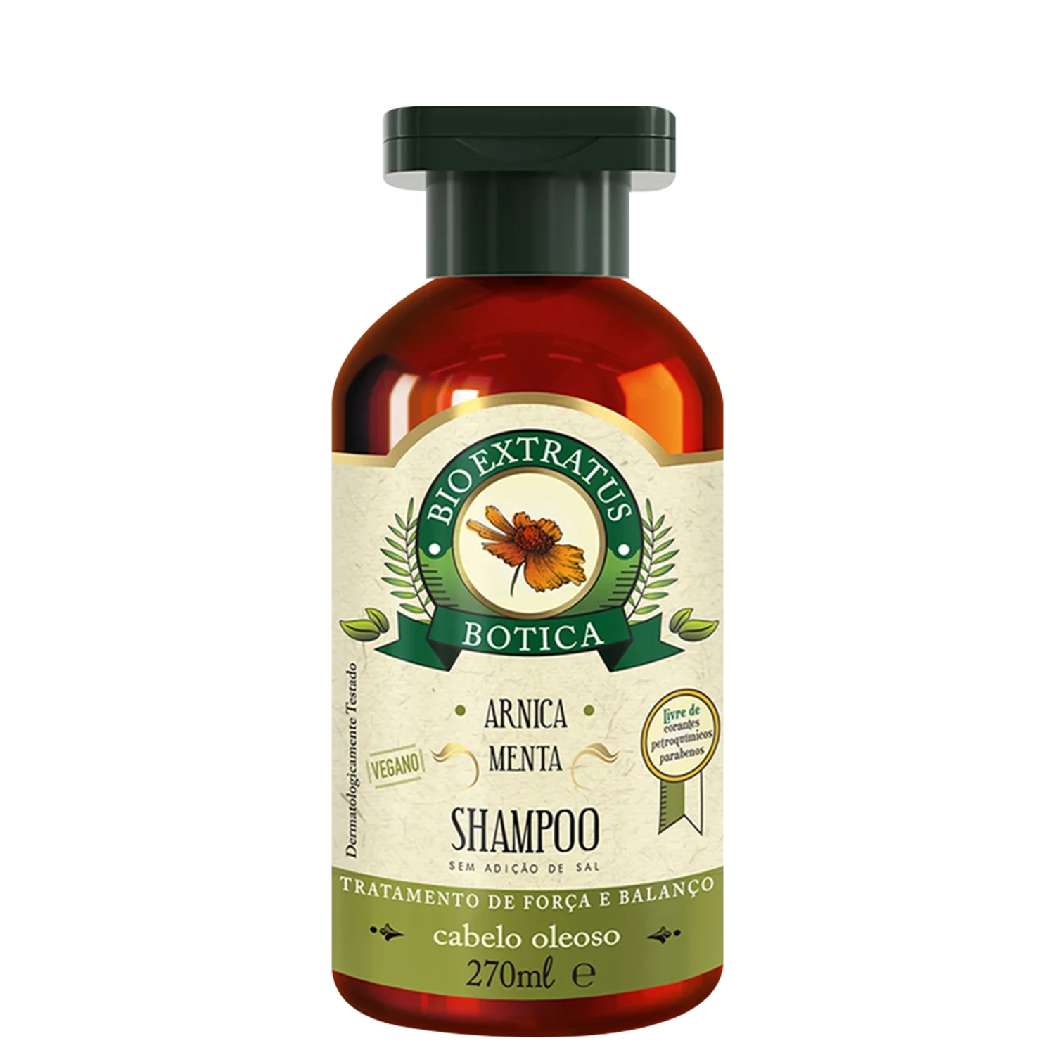 Shampoo Bio Extratus Botica Arnica e Menta 270ml