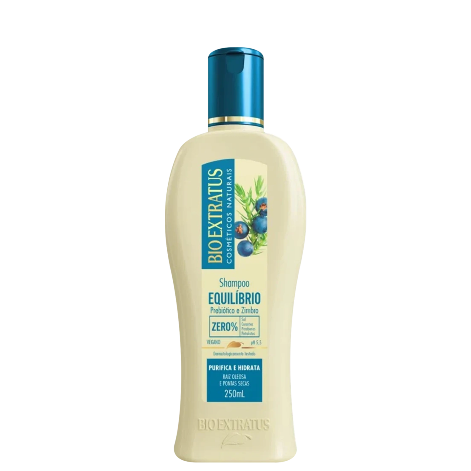 Shampoo Bio Extratus Equilíbrio Prebiótico e Zimbro 250ml