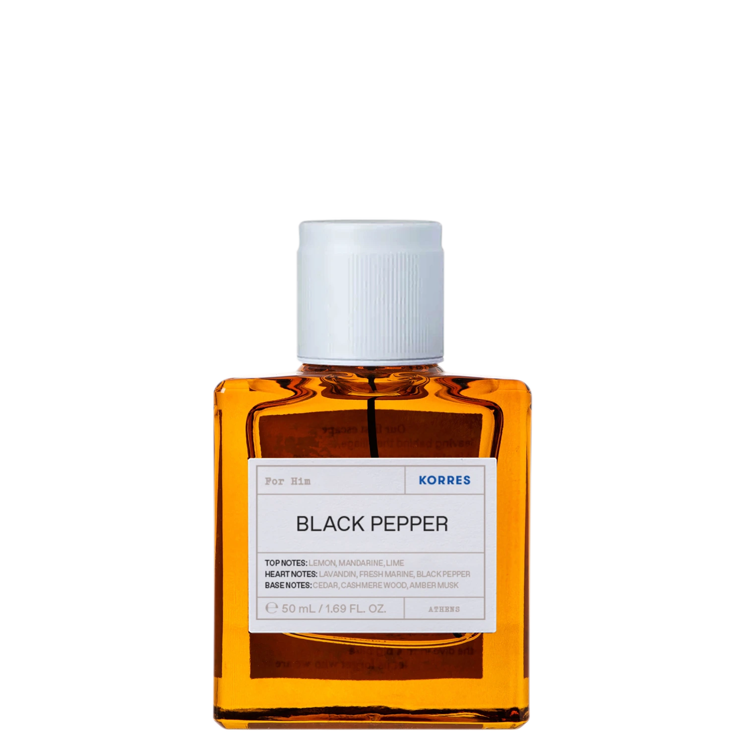 Perfume Masculino Deo Parfum Korres Black Pepper 50ml