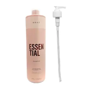 Shampoo Braé Essential Válvula Pump 1L