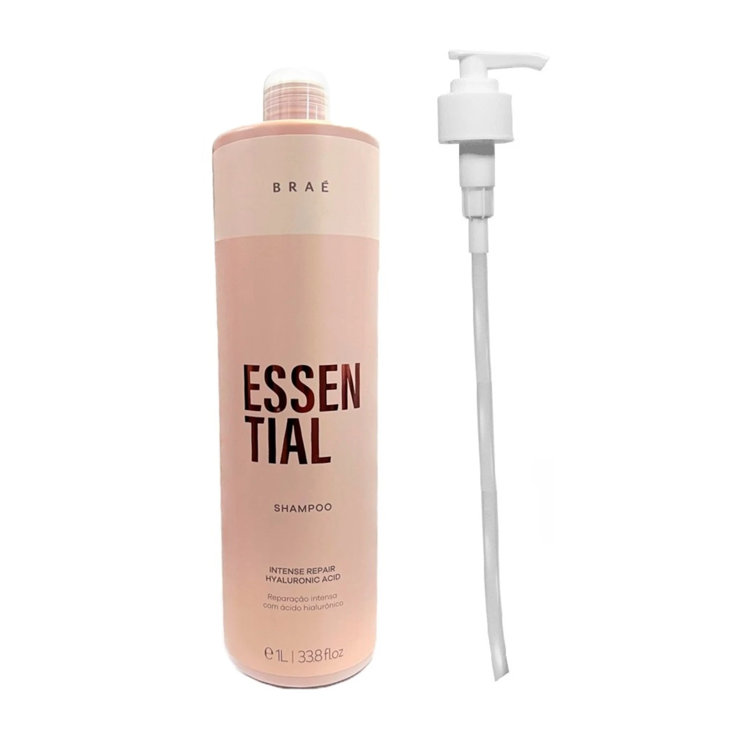 Shampoo Braé Essential Válvula Pump 1L