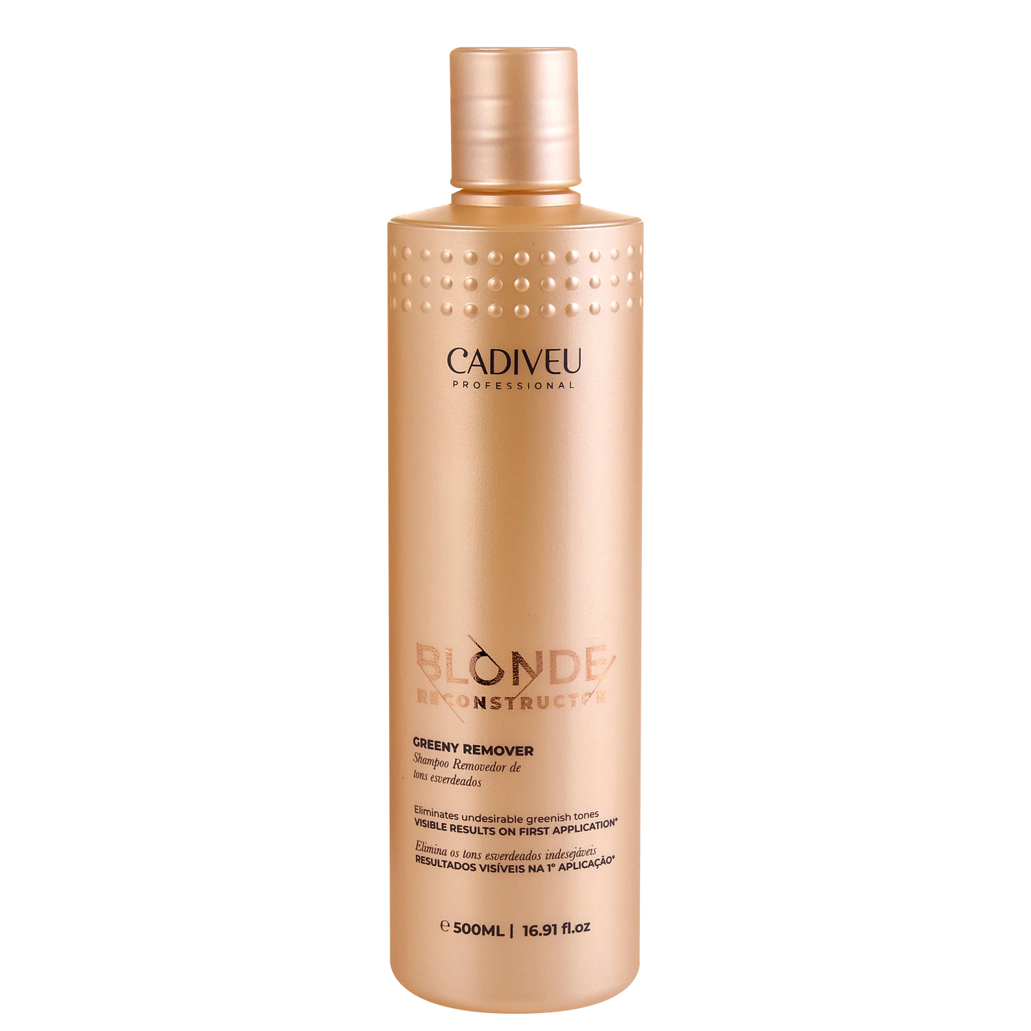 Shampoo Cadiveu Professional Blonde Reconstructor Greeny Remover 500ml