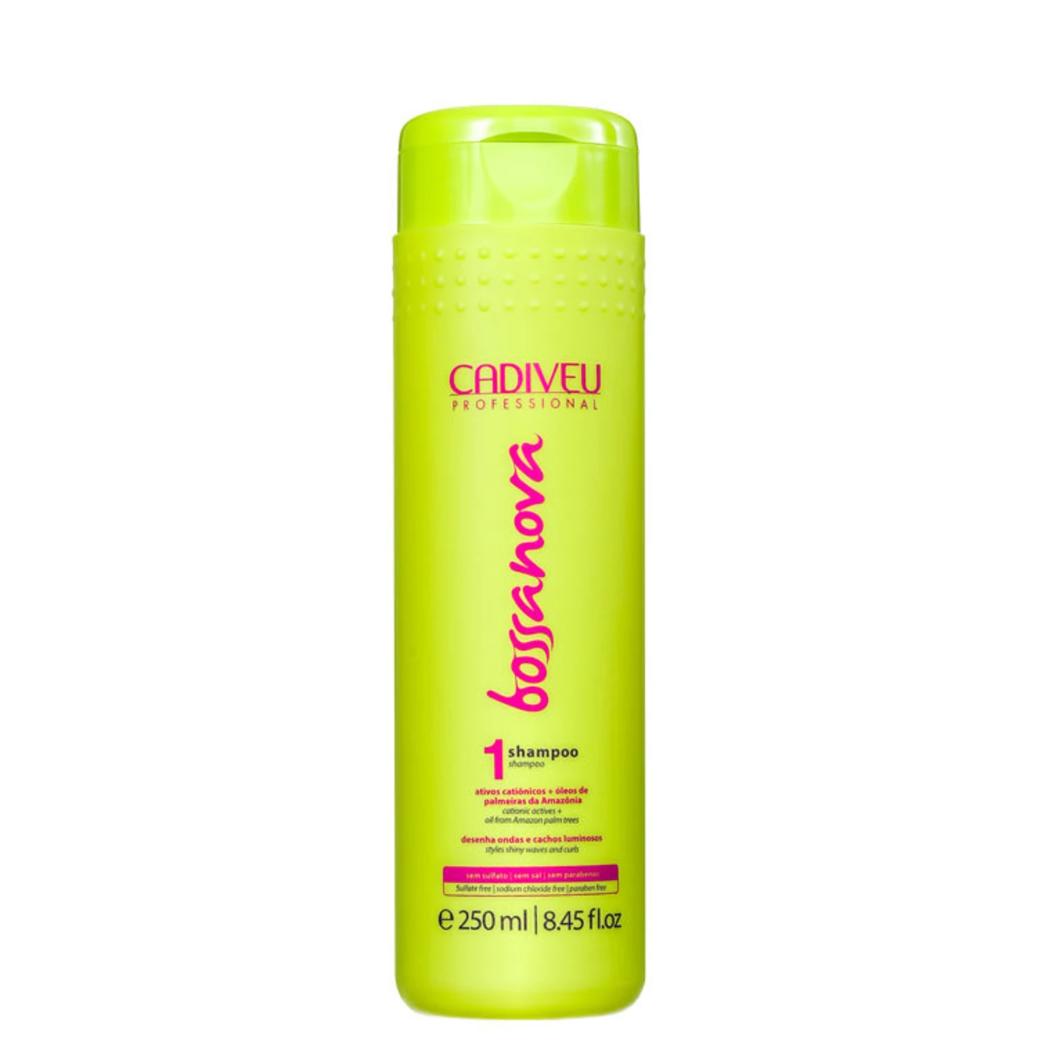 Shampoo Cadiveu Professional Bossa Nova Sem Sulfato 250ml