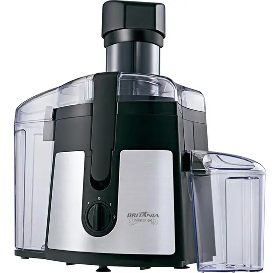 Centrífuga de Frutas Britânia 1000 800W 2 Velocidades + Pulsar