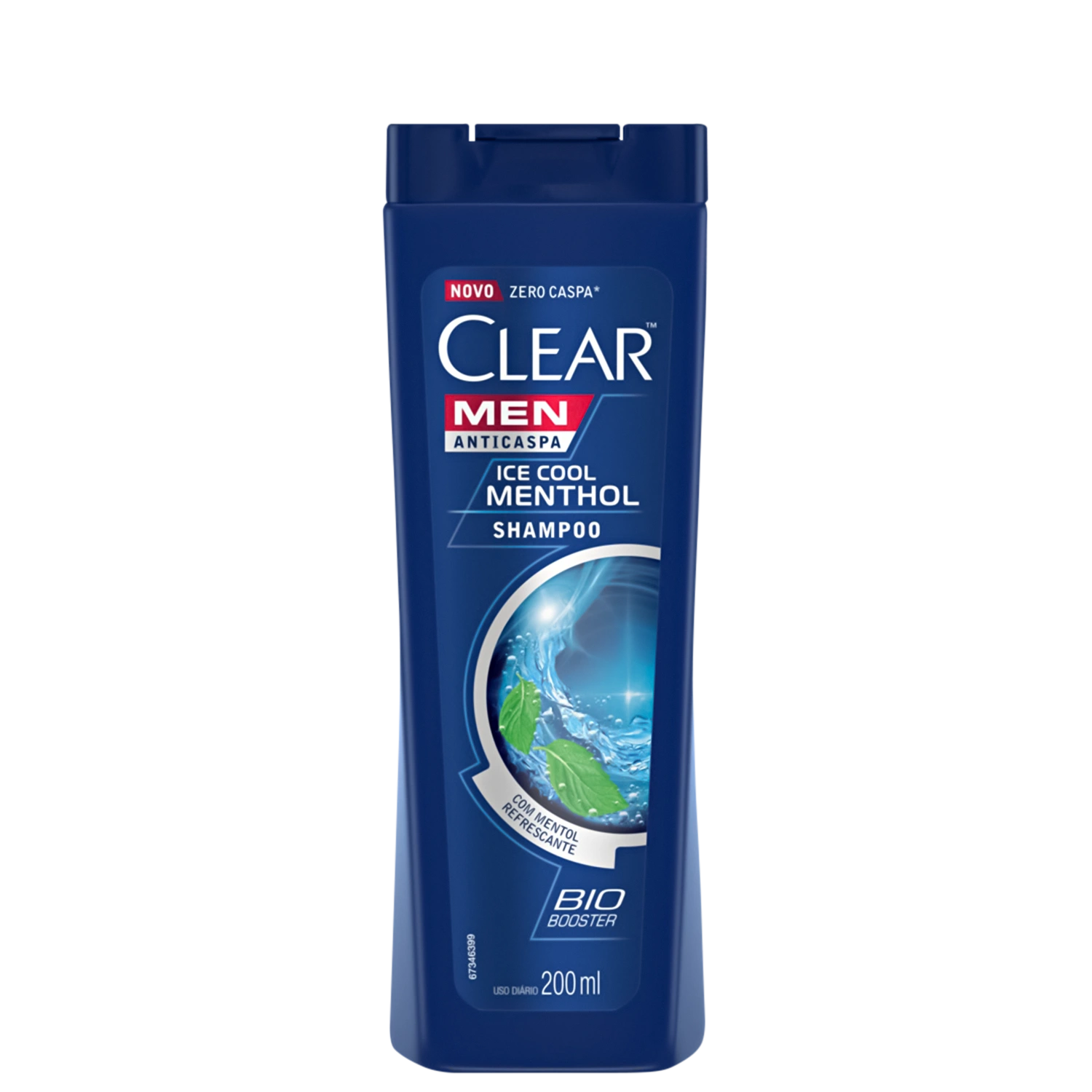 Shampoo Anticaspa Clear Ice Cool Menthol 200ml