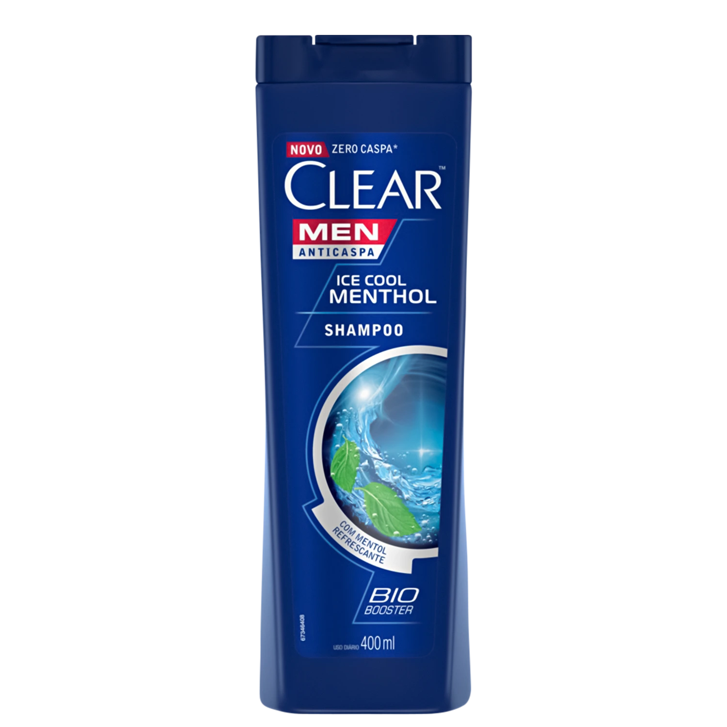 Shampoo Anticaspa Clear Ice Cool Menthol 400ml
