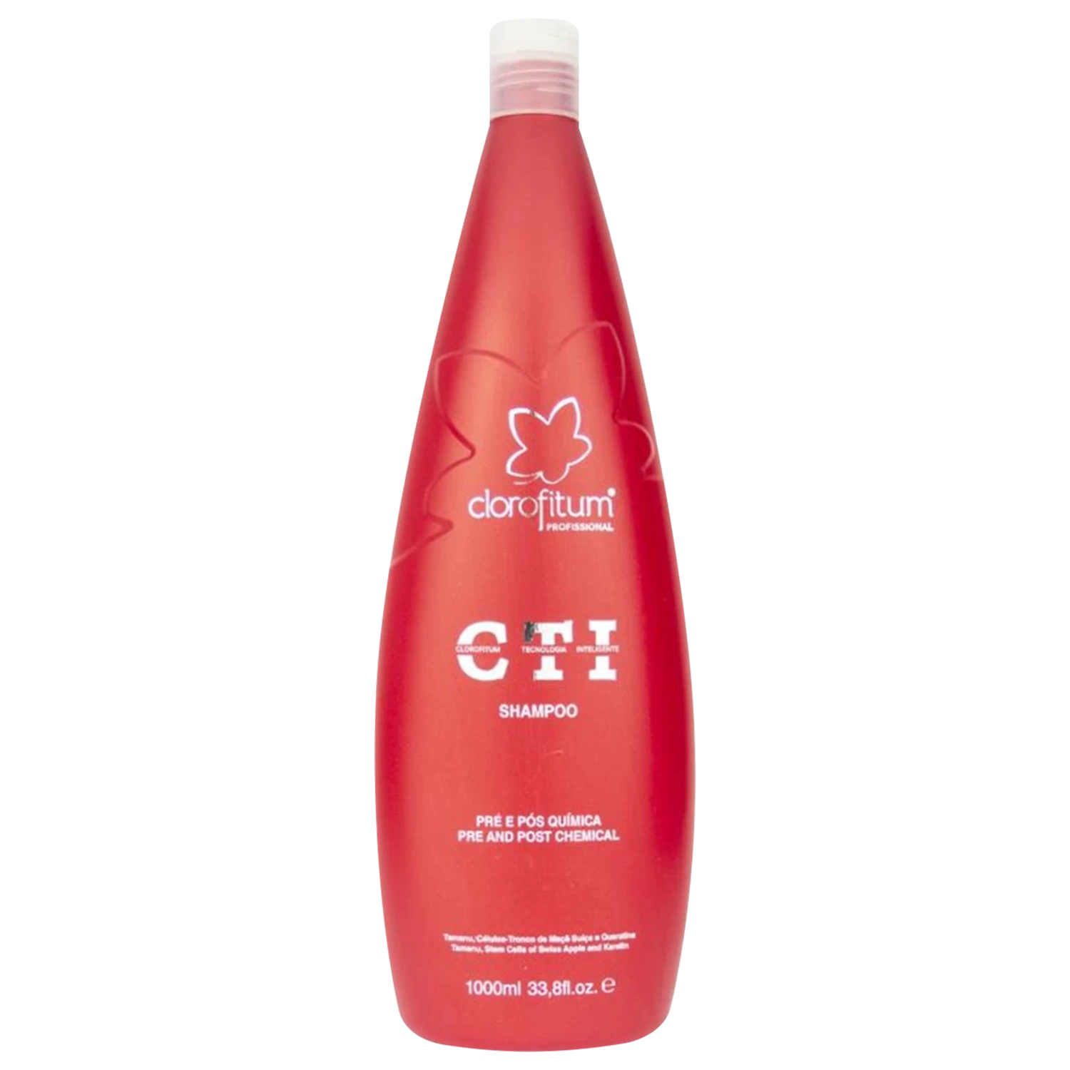 Shampoo Pré e Pós Química Clorofitum CTI 1L