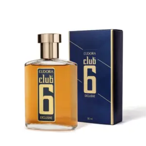 Perfume Masculino Desodorante Colônia Eudora Club 6 Exclusive 95ml Perfume Masculino Desodorante Colônia Eudora Club 6 Exclusive 95ml