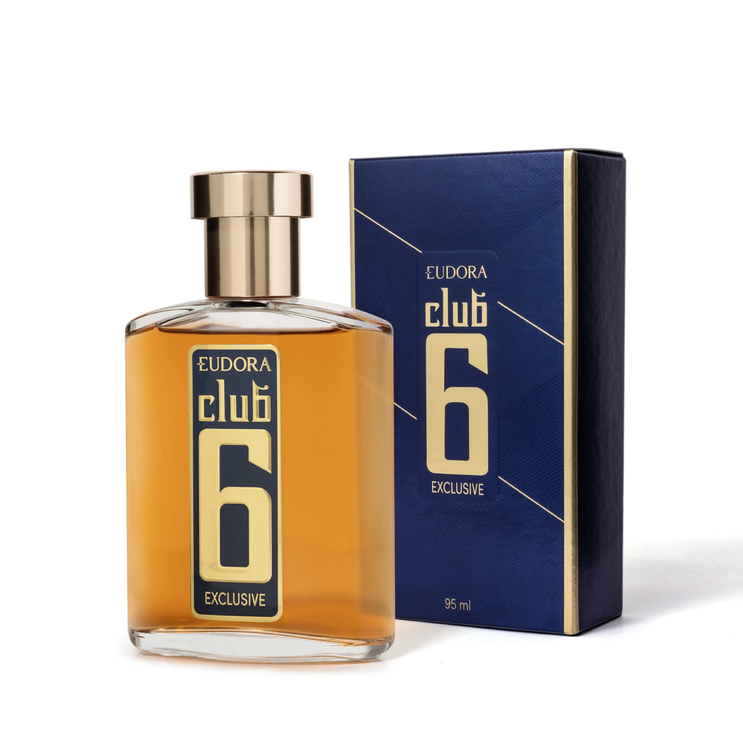 Perfume Masculino Desodorante Colônia Eudora Club 6 Exclusive 95ml