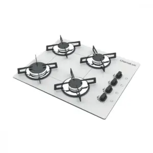 Cooktop 4 Bocas a Gás Natural Chamalux 424 Cooktop 4 Bocas a Gás Natural Chamalux 424