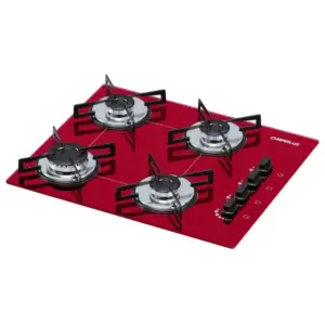 Cooktop 4 Bocas a Gás Chamalux Ultra Chama Bivolt