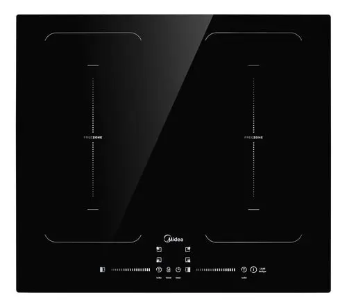 Cooktop 4 Bocas Indução Midea Dual Freezone 220V