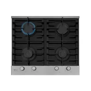 Cooktop 4 Bocas a Gás Fischer Platinium com Trempe de Ferro Fundido e Mesa de Vidro Bivolt Cooktop 4 Bocas a Gás Fischer Platinium com Trempe de Ferro Fundido e Mesa de Vidro Bivolt