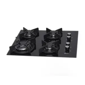 Cooktop 4 Bocas a Gás Fischer Infinity TC Preto Cooktop 4 Bocas a Gás Fischer Infinity TC Preto