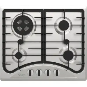 Cooktop 4 Bocas a Gás Oster Semiprofissional Inox Bivolt Cooktop 4 Bocas a Gás Oster Semiprofissional Inox Bivolt