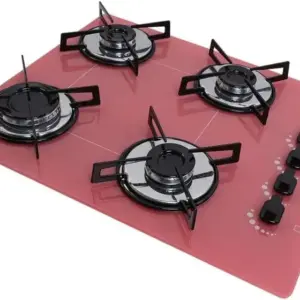 Cooktop 4 Bocas a Gás Chamalux Ultra Chama Rosa