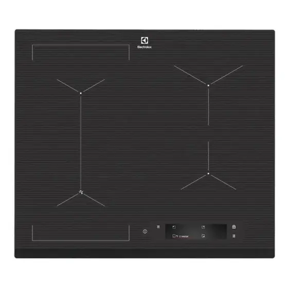 Cooktop 4 Bocas Indução Electrolux Experto com Sense Fry e Timer Preto 220V IE6SF