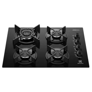 Cooktop 4 Bocas a Gás Electrolux Experience com Chama Precisa KE4GC