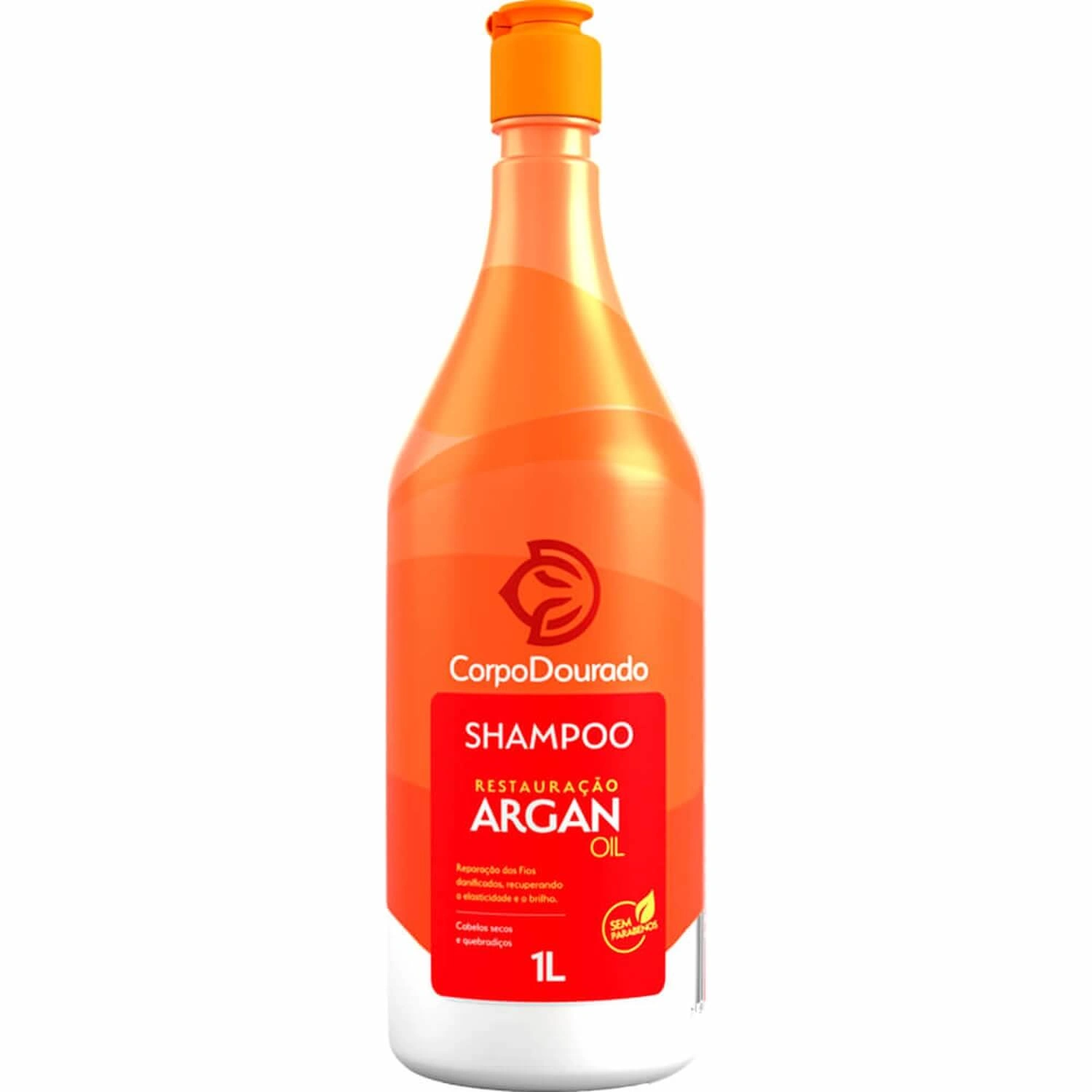 Shampoo Restauração Corpo Dourado Argan Oil 1L