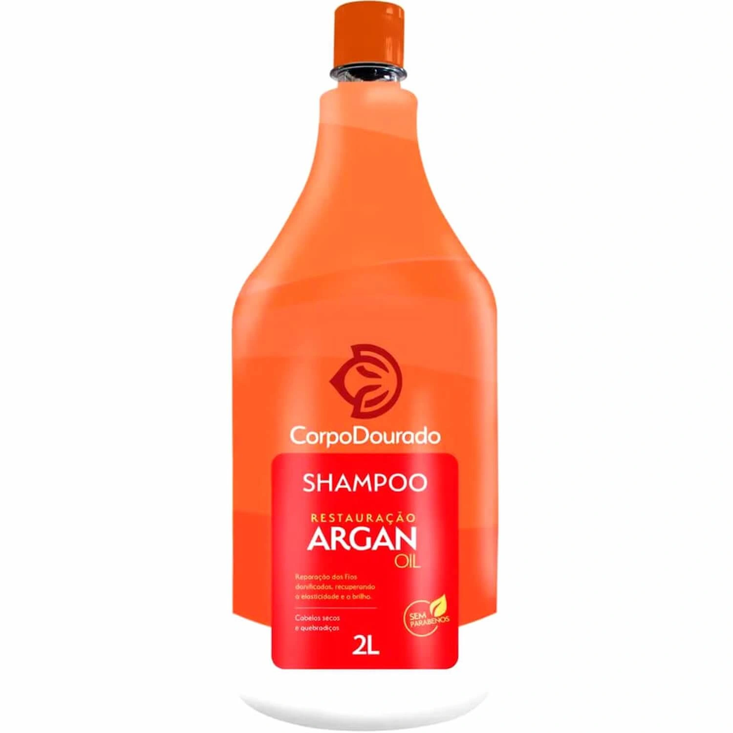 Shampoo Restauração Corpo Dourado Argan Oil 2L
