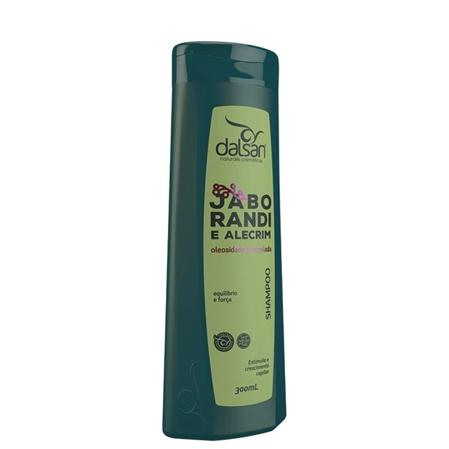 Shampoo Dalsan Cosméticos Jaborandi e Alecrim 300ml