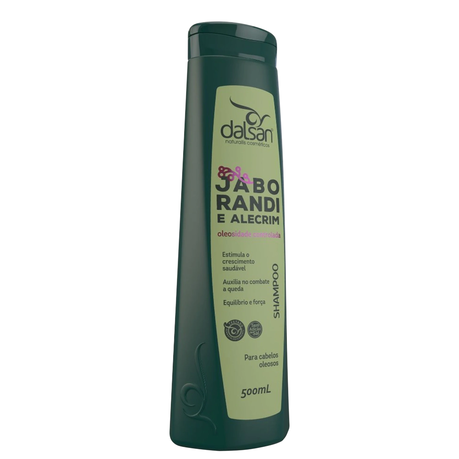 Shampoo Dalsan Cosméticos Jaborandi e Alecrim 500ml